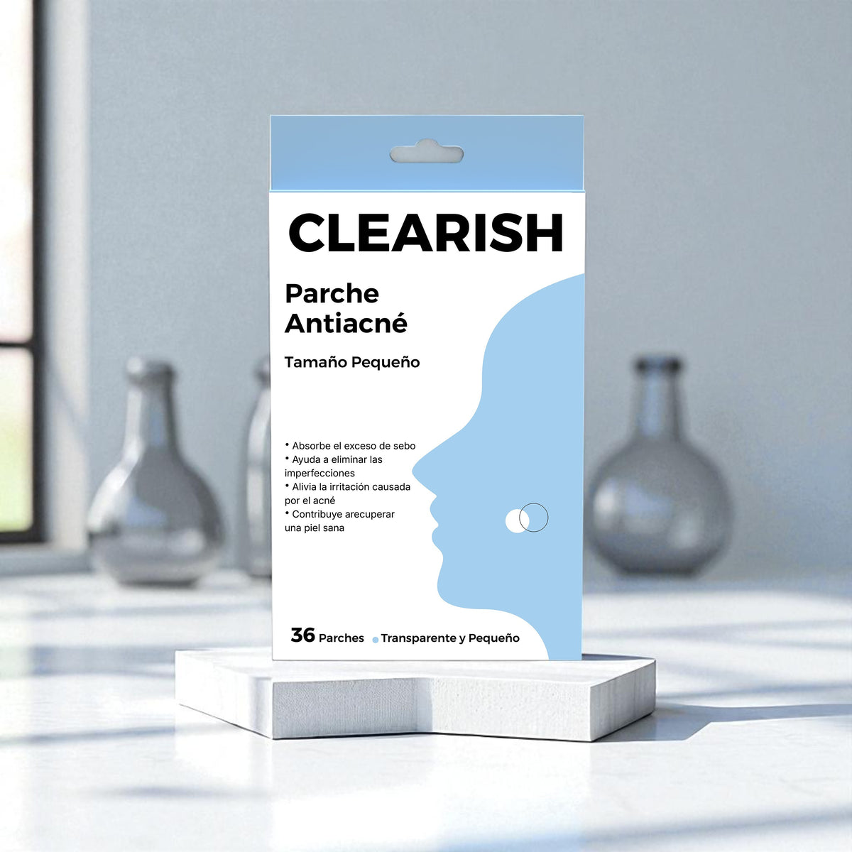 Parche Punto Absorbente de Acne
